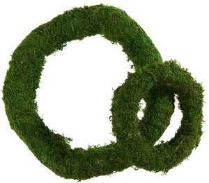 Corona de musgo VBS, juego de 2, Ø30 y 20 cm - Imagen 1 de 12