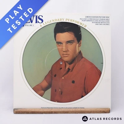 Elvis Presley A Legendary Performer - Volume 3 LP Vinyl Record - EX/EX Foto 1 de 4