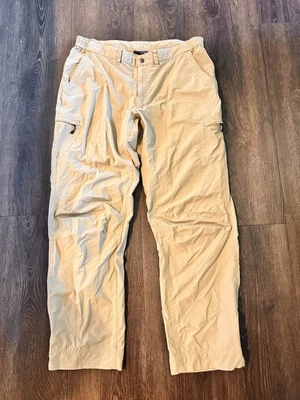 Pantalones de Senderismo Carga Ligeros Patagonia Para Hombre, Cintura Elástica, 38”x 32”, Caqui. Foto 1 de 4