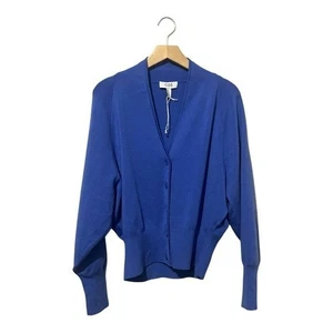 COS Women's Cardigan Sweater Size Medium Blue - Picture 1 of 5