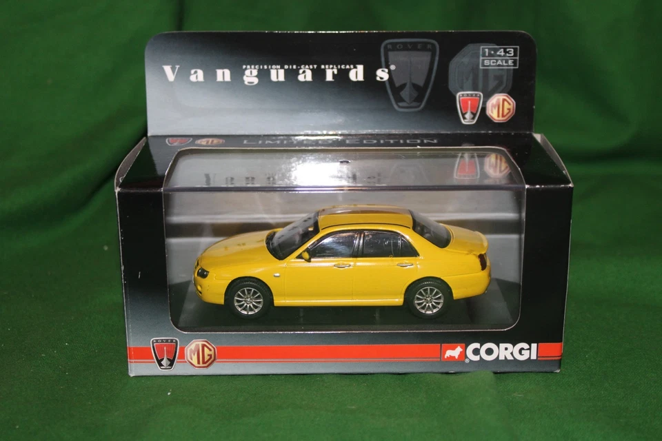 CORGI VANGUARDS MG ZT TROPHY YELLOW 1/43 #VA09301 - Image 1 of 1