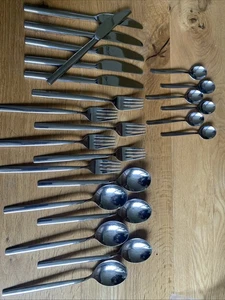 WMF Logo Esprit Cromargan Besteck 6 Personen 24 Teile gebraucht  - Bild 1 von 16