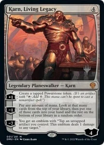Karn, Living Legacy - Foil Light Play MTG Promo Pack: Dominaria United - Foto 1 di 1
