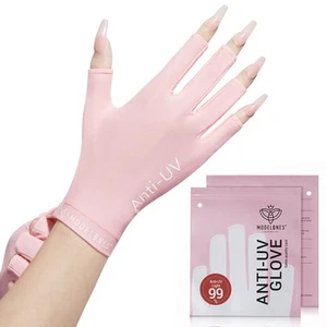 UV Gloves for Gel Manicures, Professional UPF99+ Anti UV Protection Gloves fo... - Picture 1 of 9