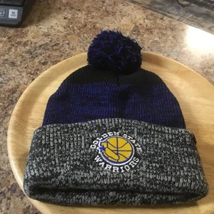 Calza/cappello a maglia con licenza marca Golden State Warriors NBA '47 nuovo con etichette - Foto 1 di 5
