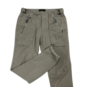 Pantalones cargo vintage Abercrombie and Fitch paracaidista para hombre 28X30 ajustados rectos - Imagen 1 de 10