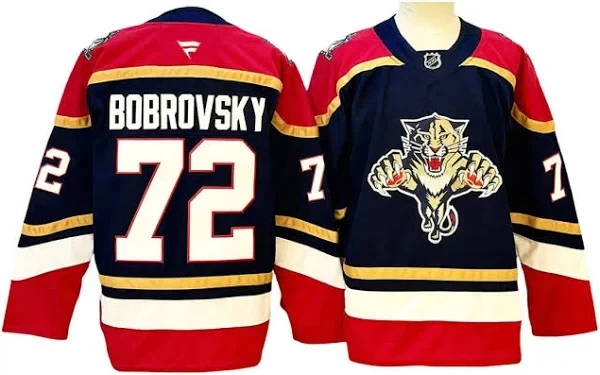 Florida Panthers Sergei Bobrovsky #72 Reverse Retro Jersey - Image 1 of 1