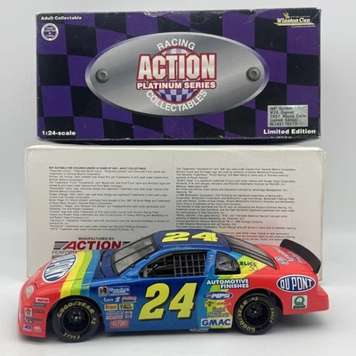 1997 Jeff Gordon #24 Dupont Rainbow Chevrolet 1/24 Action NASCAR Diecast (Z4) - Image 1 of 4