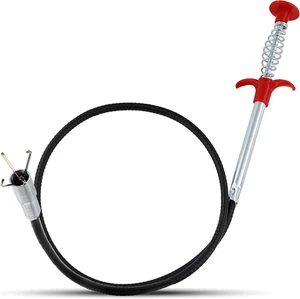 22" Snake Drain Clog Remover - Verwendet als Haarverstopfungsentferner für Waschbecken, Dusche, An... - Bild 1 von 1