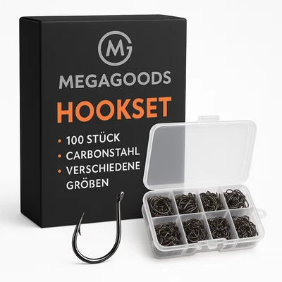 100 Pezzo Amo Argento Acciaio Al Carbonio Taglia 3-12 De - Immagine 1 di 4