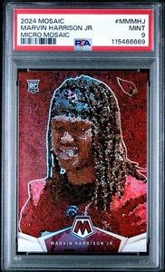 2024 Panini Mosaic Micro Mosaic Marvin Harrison Jr. PSA 9 - Bild 1 von 1
