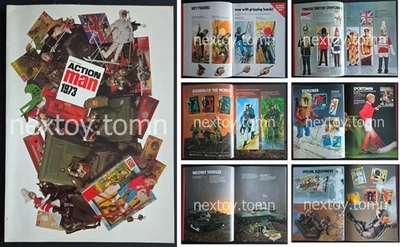PALITOY 1973 ACTION MAN CATALOG 公仔-英国-世界士兵-设备-运动 — 第 1/4 张图片
