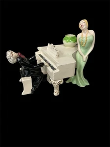 BRAYTON LAGUNA 1940er CALIFORNIA KERAMIK MAESTRO AM KLAVIER MIT OPERNSÄNGER - Bild 1 von 10