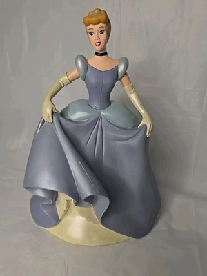 Vintage Disney Princess Cinderella Large Coin Bank Figure Collectible 9" - Image 1 of 4