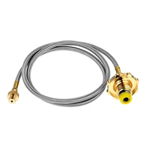 Stove Adapter Hose 1m Stove Butane Gas Adapter Convert Connector Outdoor Camping - Picture 1 of 11