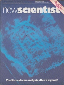 New Scientist-12 oct 1978-THE SHROUD:CAN ANALYSIS ALTER A LEGEND? - Picture 1 of 3