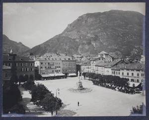 1904 - Bolzano Johannisplatz Foto Fotografía - Imagen 1 de 1