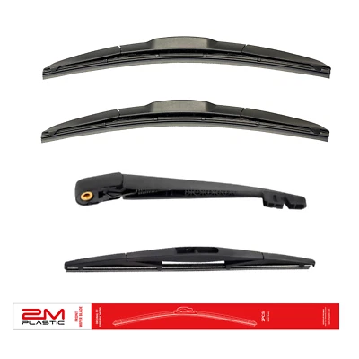 Limpiaparabrisas delantero + hoja de brazo trasero Mitsubishi Outlander Sport 11-20 Foto 1 de 4