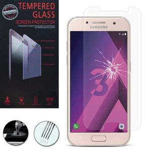 Vitre Verre Trempé Protection Ecran 9H Samsung A3 2017 A320 - Photo 1 sur 1