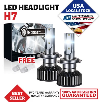 2 X Bombillas LED H7 120000LM 6000K 200W para Hyundai Veracruz 2007-2012 Foto 1 de 4