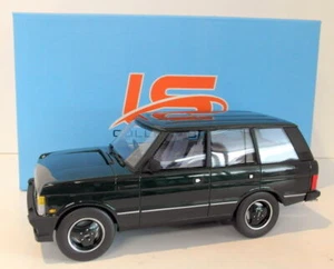Resina Lucky Step scala 1/18 - LS001A Range Rover 1986 serie 1 verde - Foto 1 di 6