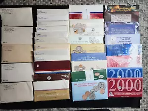 Amazing Complete Lot 1968 - 2000 (31) Mint Sets in Original Envelopes/Coa's - Picture 1 of 5