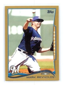 2014 Topps Update #US-4 Mark Reynolds Gold SN,/2014 - Picture 1 of 2