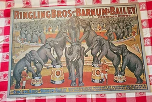 Ringling Bros and Barnum & Bailey Combined Show (Copy of Poster) - Picture 1 of 8