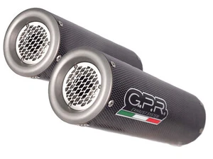 Escape GPR Ducati Monster 696 2008-2014 M3 Poppy Doble Slip-on Con DB Killers - Imagen 1 de 1