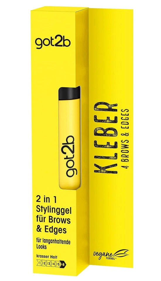  got2b Stylinggel Kleber 4 Brows & Edges 2in1 Brow Gel & Haar Mascara 16ml 