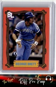 2024 Topps Big League George Brett Kansas City Royals Topps Big Leaguer #TBL-1 - Picture 1 of 2