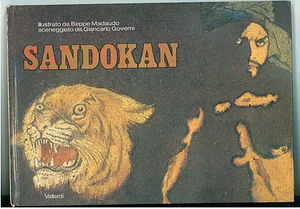 SALGARI EMILIO SANDOKAN VALLARDI 1976 ILL. BEPPE MADAUDO GIANCARLO GOVERNI - Bild 1 von 1