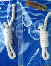 2 Piece Knots, From Cable - Maritime Henkersknoten Shipping, Approx. 3 1/8in New