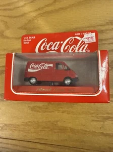 Vintage Collector's Coca Cola 1994 Renault Traffic Van Vehicle 1:43 Scale - Picture 1 of 4