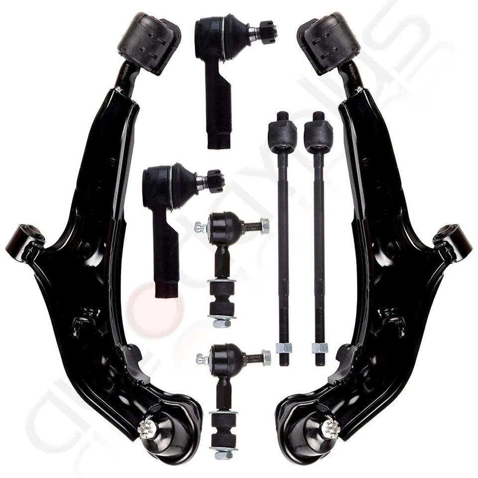 Front Lower Control Arm Tie Rod End Sway Bar Link Kit Fits 95-1999 Nissan Maxima - Image 1 of 4