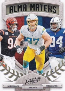 2024 Panini Prestige - #6 Alma Matters - Sam Hubbard - Joey Bosa - Tyquan Lewis - Picture 1 of 2