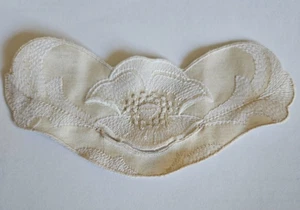 Serviettenring / Serviettenhalter aus Stoff, hochwertig gestickt, beige,3er Pack - Bild 1 von 2