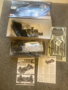 NEW UNBUILT KIT TAMIYA 58426 VINTAGE 1/10 RC TT-01 TYPE E SUBARU 2008 WRC NIB - Picture 1 of 11
