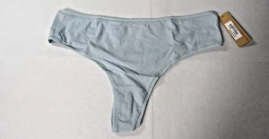 Skims 3X Thong Sky Light Blue Fits Everybody PN-THG-2028 Panties NWT - Picture 1 of 5