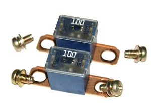 Discovery 2 Td5 V8 98-04 x2 100 AMP Fuse Blue Bolt on Pacific Under Bonnet - Picture 1 of 2