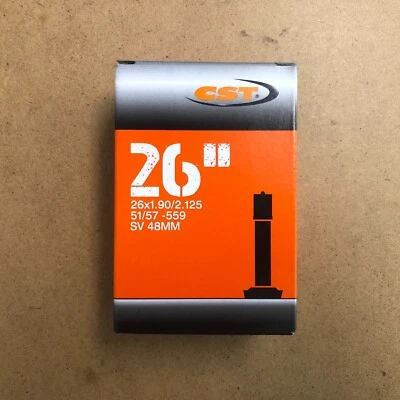 New CST Bicycle Inner Tube 26" Schrader Valve Regular - Image 1 of 3