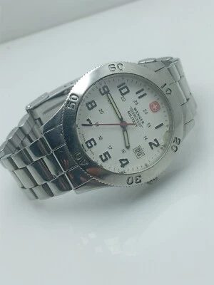 Wenger Swiss Military 7296X Vintage Quartz Watch For Parts - Image 1 of 4