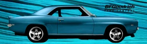 1969 Camaro Z28 Street Eliminator BF Goodrich Banner REPRODUCTION 3'x10' - Picture 1 of 1