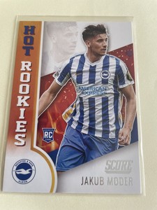 Jakub Moder Hot Rookies Rookie Brighton Panini Score 2021/2022 Football Card