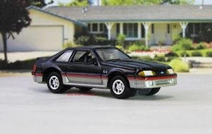 1987 - 1993  Ford Mustang GT Fox Body Hatchback Model 1/64 Scale Limited Edit - Picture 1 of 10
