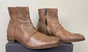 John Varvatos Herren Stiefel (Hergestellt in Italien) Reg $ 1.000 Sale $ 449,00 - Bild 1 von 4