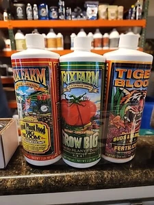 Foxfarm Trio Grow Big, Big Bloom, Tiger Bloom 32oz - Picture 1 of 1