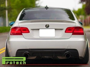 300 White Performance High Kick Trunk Spoiler Fit BMW E92 328i 335i Coupe 07-13 - Picture 1 of 2