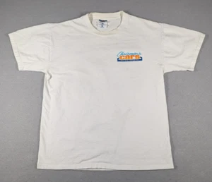 Vintage Hot Rods Chrisman Cars Shirt Adult XL White Jerzees Made In Usa Andy Tee - Picture 1 of 12