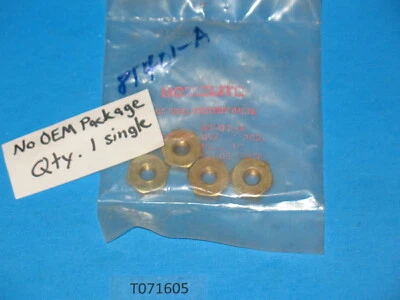 una tuerca de barra HOMELITE 81401 genuina OEM, cubierta de embrague de abrazadera 290 340, sierra individual nueva de stock Foto 1 de 2